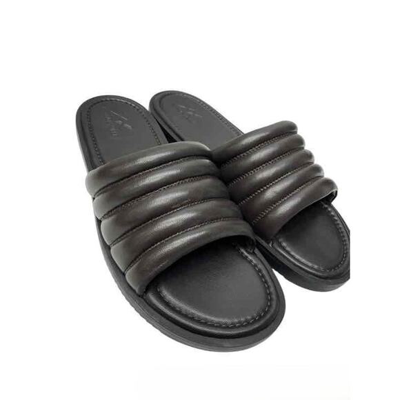 Anthony Veer Key West Leather Slide Sandals 14D - Picture 2 of 8